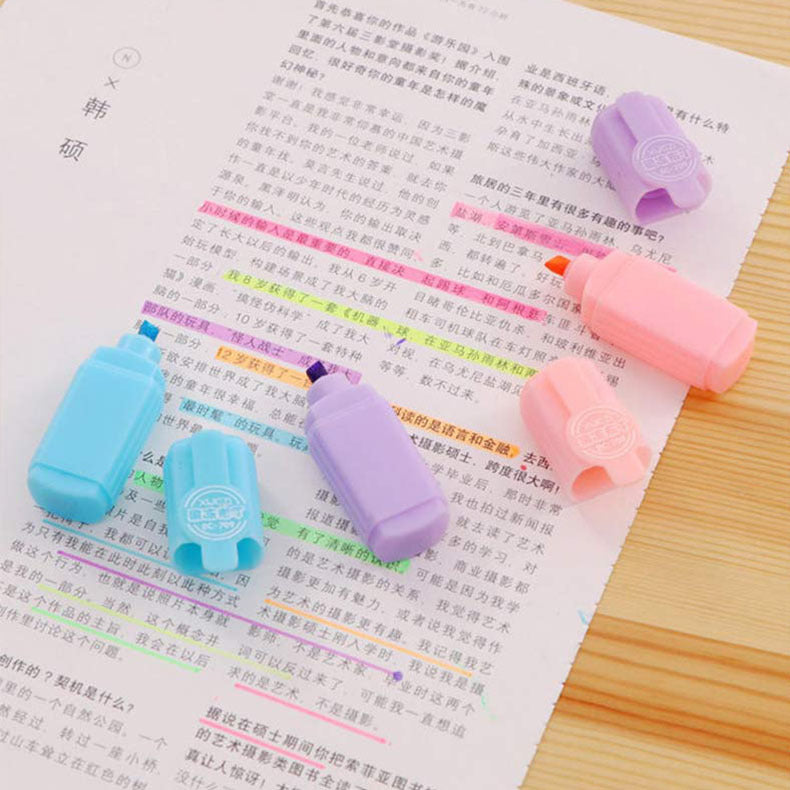 Kawaii Pastel Highlighter Set