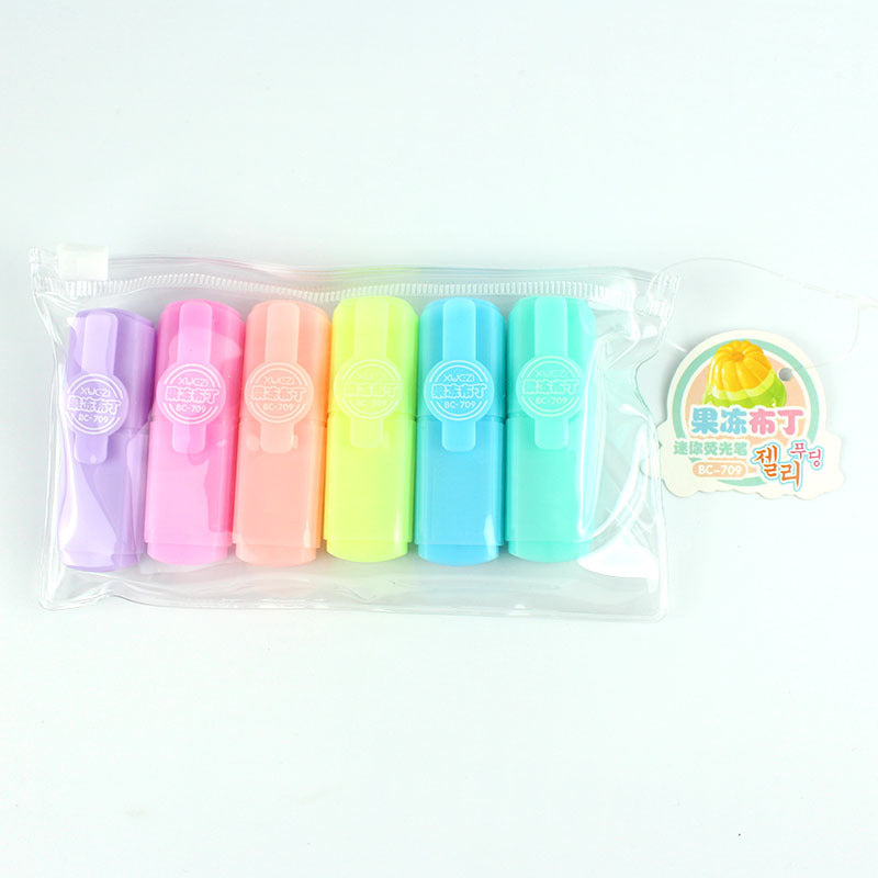 Kawaii Pastel Highlighter Set