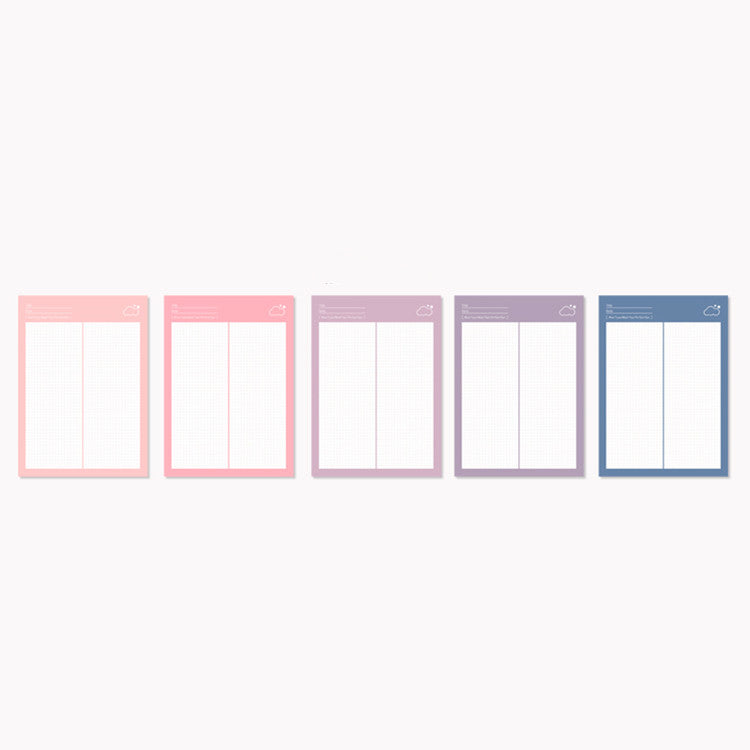 Kawaii Grid Note Paper