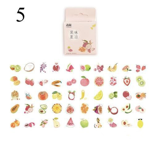 Kawaii Mini Sticker Pack (50pcs)