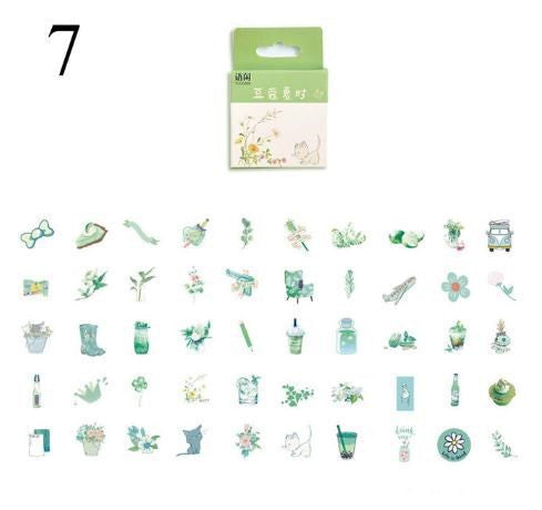 Kawaii Mini Sticker Pack (50pcs)