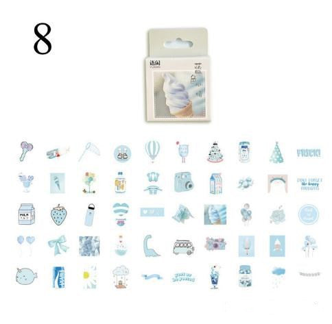 Kawaii Mini Sticker Pack (50pcs)