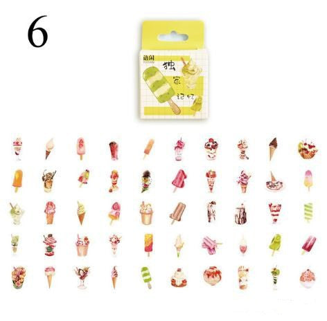 Kawaii Mini Sticker Pack (50pcs)