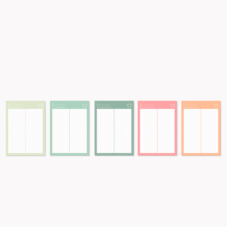 Kawaii Grid Note Paper