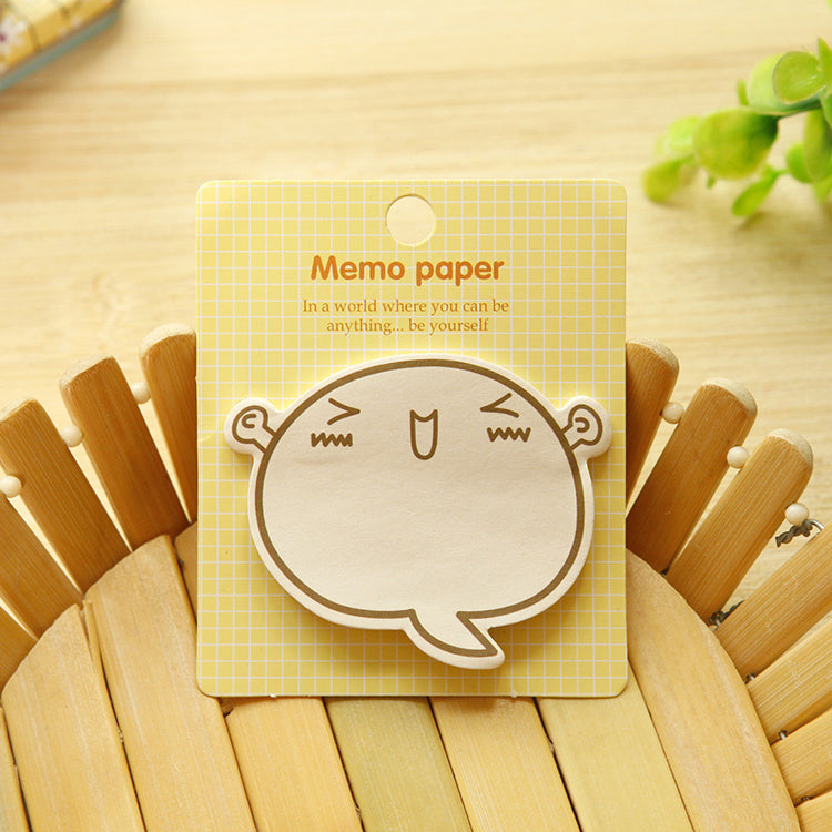 Kawaii Character Memo Pad
