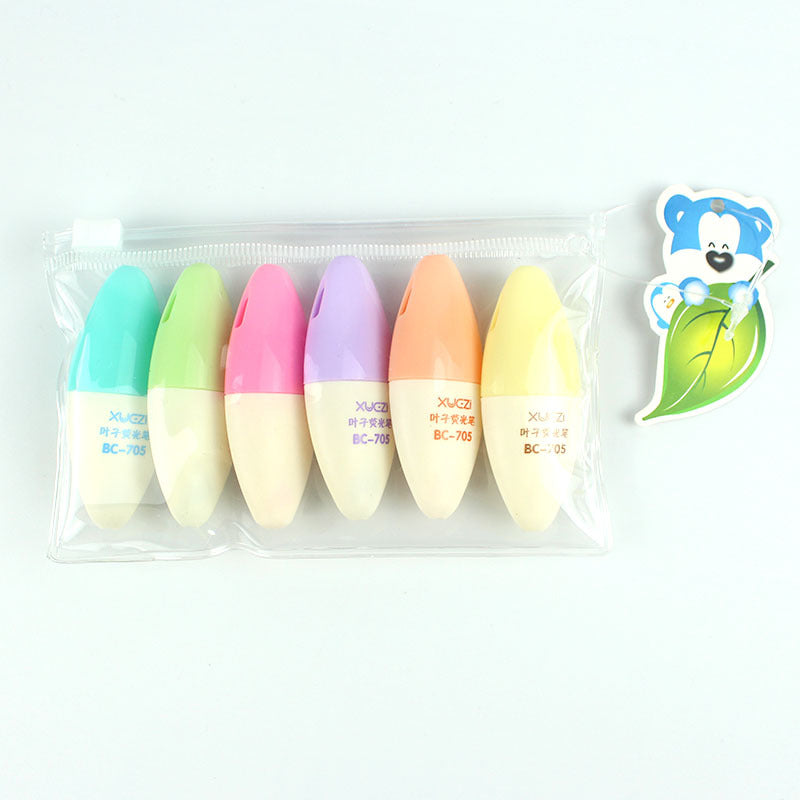 Kawaii Pastel Highlighter Set