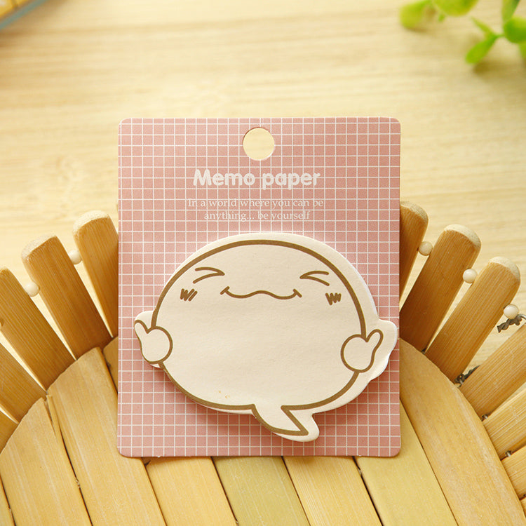 Kawaii Character Memo Pad