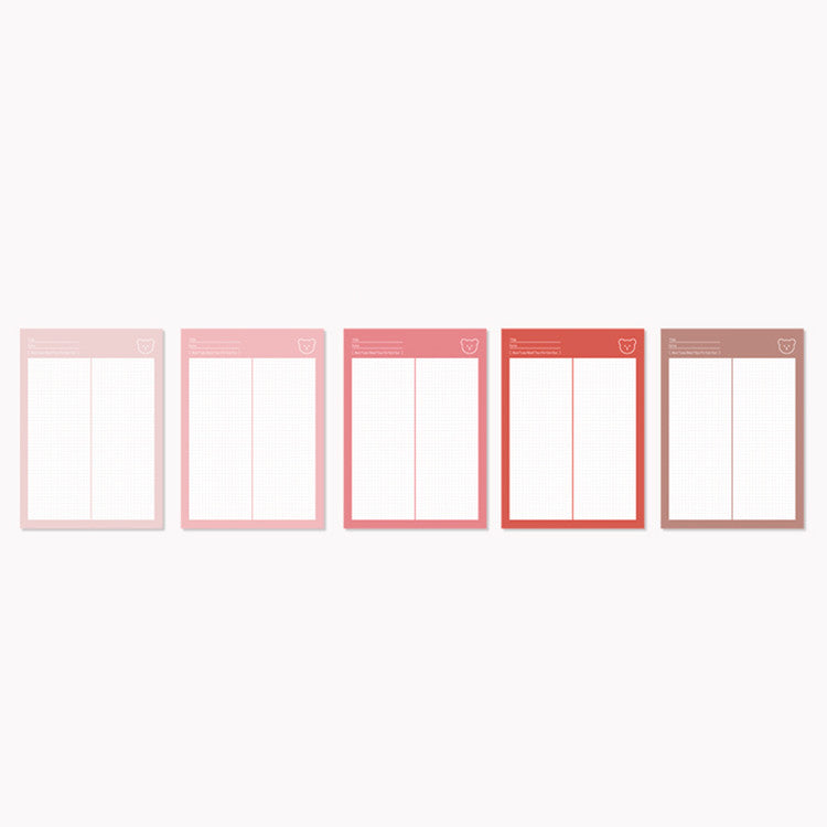 Kawaii Grid Note Paper