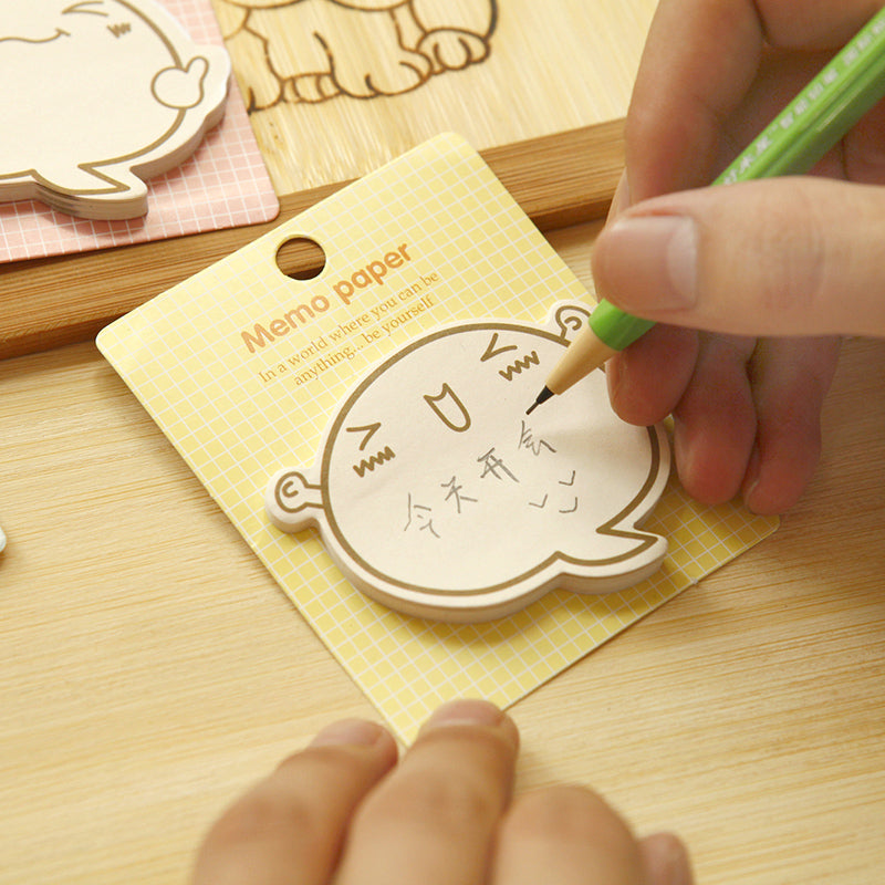 Kawaii Character Memo Pad