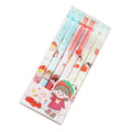 Sweet Strawberry Kawaii Gel Pen Set